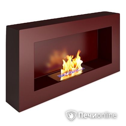 Биокамин ЭкоЛайф Window Fat black burgundy в Нижнем Тагиле